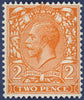 Great Britain 1924 2d orange (No Watermark), SG421a
