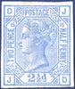 Great Britain 1879 2½d colour trial Plate 15, SG141var