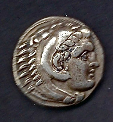 Macedon, Alexander Great. AR 4dr. Amphipolis. Good very fine.