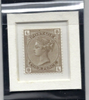 Great Britain 1882 4d Grey-brown (line perf. 14) Plate 18 imprimatur, SG160var