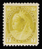 Canada 1898-1902 7c greenish-yellow SG160