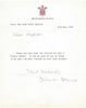 Princess Diana Typed & Signed Letter