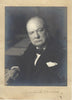 Winston Churchill WWII signed photograph