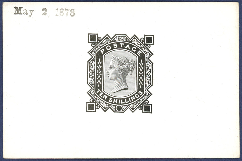 Great Britain 1878 10s Die Proof, SG128var