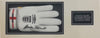 Gordon Banks autographed glove display