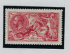 Great Britain 1915 5s Bright carmine "Seahorses" (Watermark Reversed), SG409wj