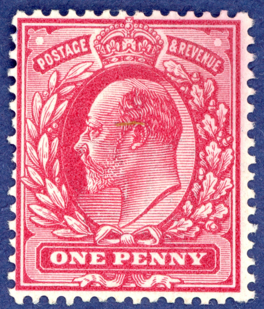 Great Britain 1906 1d Colour trial, SG219var