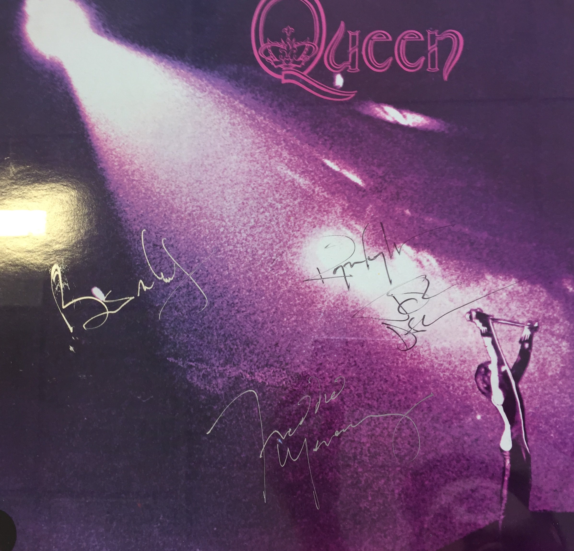Queen signed self-titled album