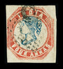 India 1854-55 4a blue and red SG19