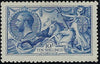 Great Britain 915 10s Bright "Cambridge" blue. SG412var