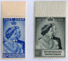BECHUANALAND 1948 RSW 1½d and 10s (UNUSED), SG136/7