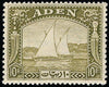Olive Green Aden Stamp from 1937