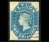Ceylon 1859 2s dull blue. SG12