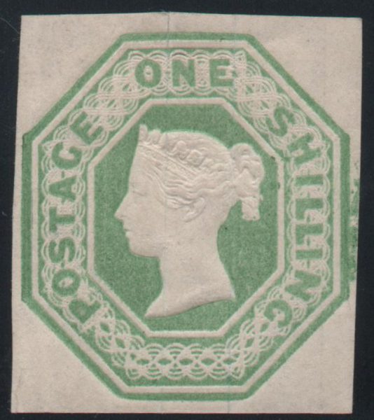 Great Britain 1847 1s. Pale Green, Mint SG54