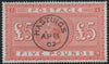 Great Britain 1882 £5 orange (plate 1), Used SG137