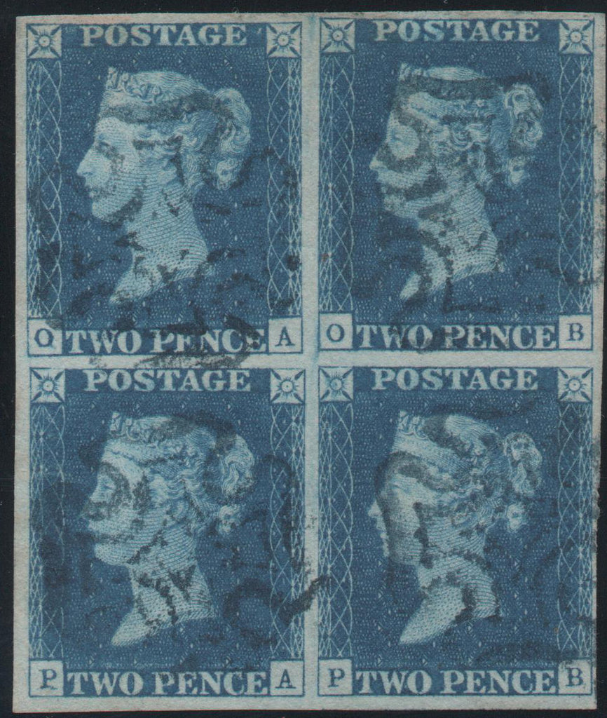 Great Britain 1840 2d. Blue from Plate 2 SG5