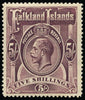 Falkland Islands 1912-20 5s maroon SG67b