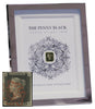 Great Britain catalogue-standard Penny Black housed in an attractive frame SG2