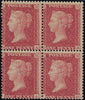 Great Britain 1861 1d Rose-red Plate 50, SG42