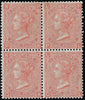 Great Britain 1865 4d dull vermillion Plate 7, SG93