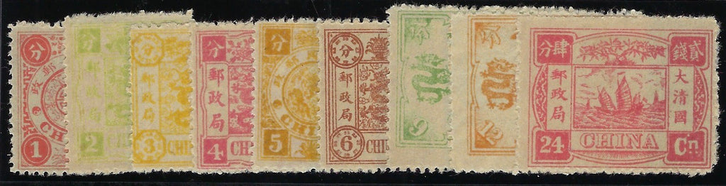 China 1897 60th Birthday of the Dowager Empress, "Mollendorf' SG16/24var