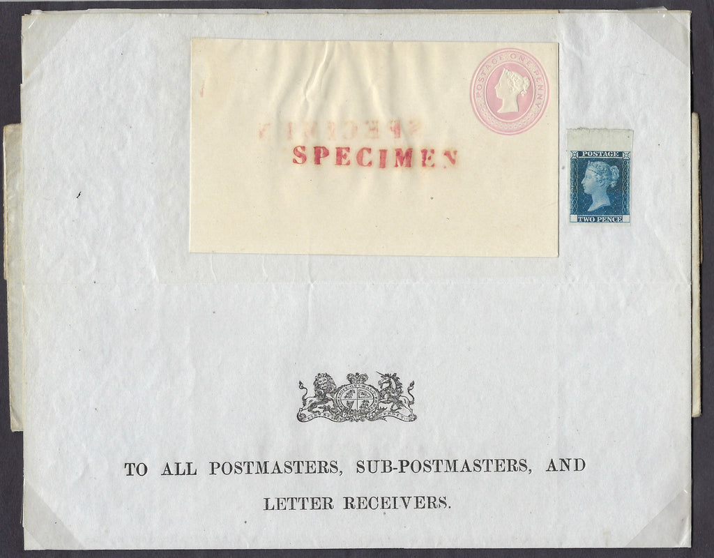 Great Britain 1841 Postal Notice. SGPN3
