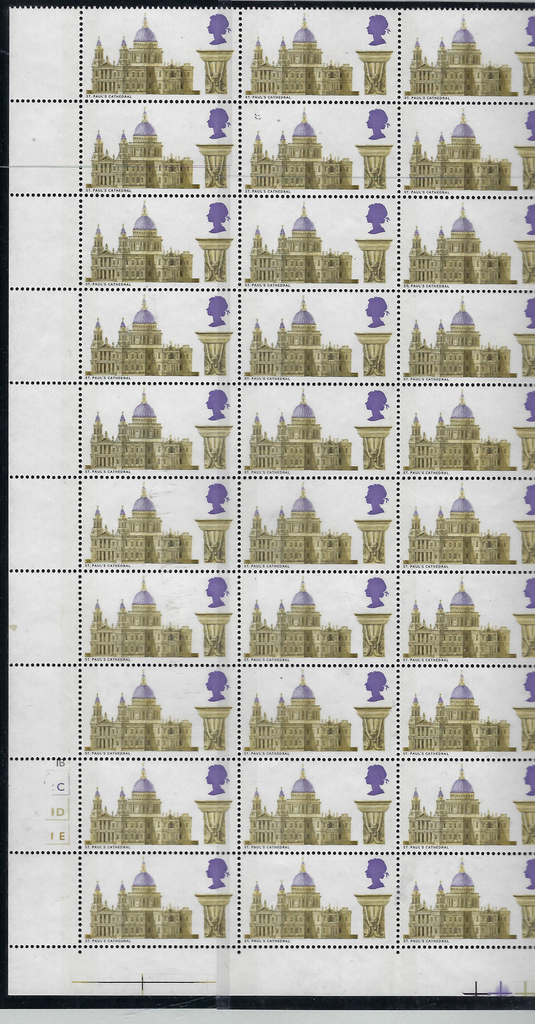 Great Britain 1969 9d British Cathedrals. SG800a