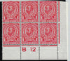 Great Britain 1912 1d Bright scarlet (Watermark Crown, Die 2), SG341B