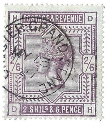 Great Britain 1884 2s6d deep lilac, SG179a