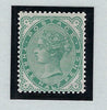 Great Britain 1880 1 1/2d Blue-green colour trail. SG167var