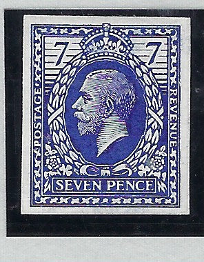 Great Britain 1913 7d Gloriosa-blue, SG387var