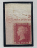 Great Britain 1872 1d rose red, plate 167, imprimatur, SG43var