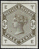 Great Britain 1884 3d colour trial, SG191var