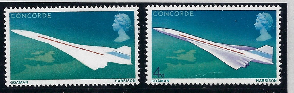 Great Britain 1969 4d First Flight of Concorde, SG784a