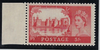 Great Britain 1965 5s Scarlet-vermilion (printed on gummed side) SG596ab