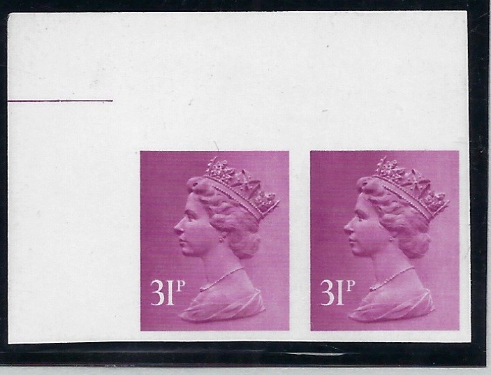 Great Britain 1983 31p Purple (FCP/PVAD), SGX981a