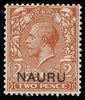 Nauru 1916-23 2d orange SG4y