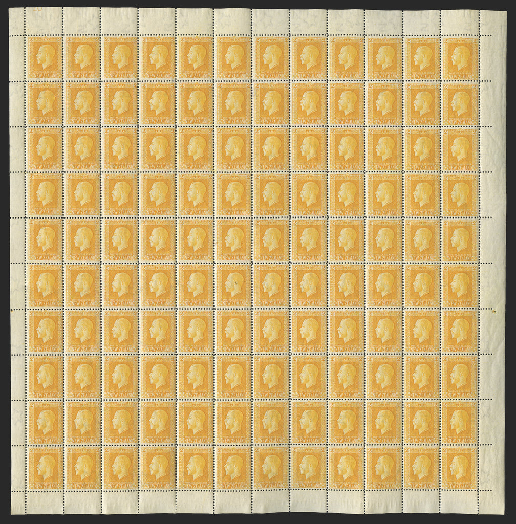 NEW ZEALAND 1915-30 2d yellow, SG432