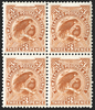 NEW ZEALAND 1907-08 3d brown "Huia", SG378