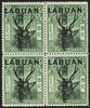 North Borneo Labuan 1901 2c black and green Postage Due, SGD1a