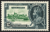 SEYCHELLES 1935 Silver Jubilee 12c green and indigo variety, SG129b