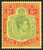 BERMUDA 1938-53 pale green and red/yellow (UNUSED), SG118a