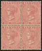 BERMUDA 1883-1904 1d dull rose (UNUSED), SG22