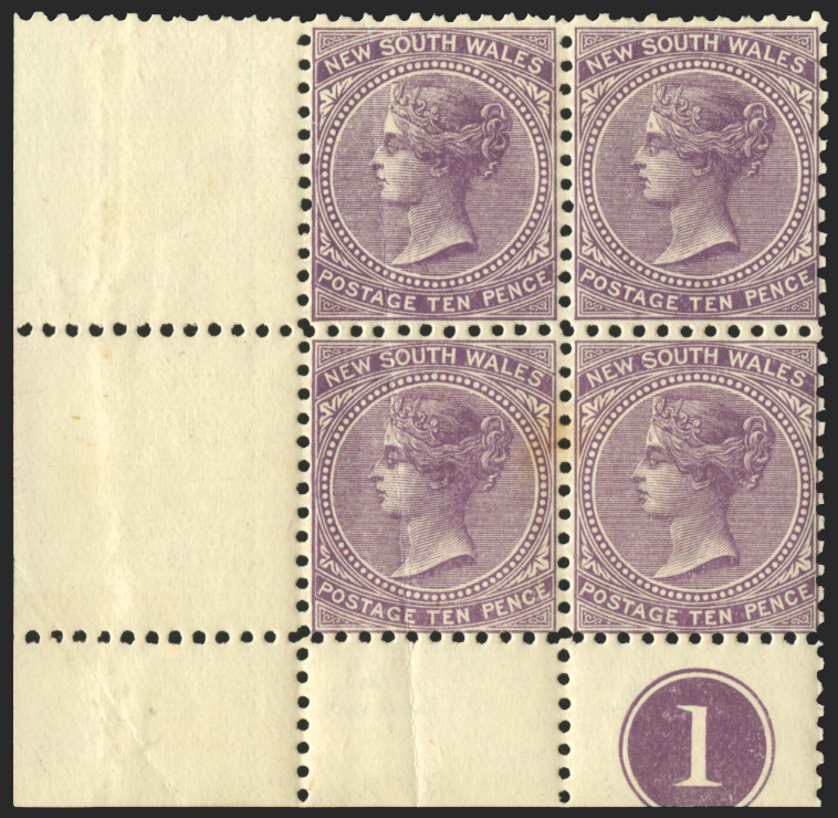 Australia New South Wales 1907 10d violet, SG361