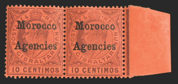 MOROCCO AGENCIES 1903-05 dull purple/red, SG18c