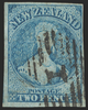 NEW ZEALAND 1864 2d pale blue, SG98