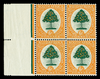 SOUTH AFRICA 1926-27 6d green and orange variety, SG32w