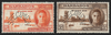 BARBADOS 1946 Victory 1½d and 3d Specimens, SG262s/3s