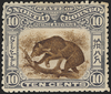 NORTH BORNEO 1897-1902 10c brown and slate-lilac, SG104