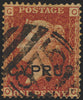 CYPRUS 1880 1d red, plate 181, SG2